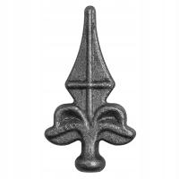 Grot stalowy kuty fi 16 mm H82 x L40 mm