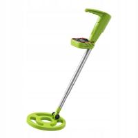 Metal Detector for Kids Rotatable Probe Disc LCD Backlight Display Green