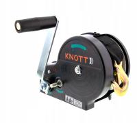 Wciągarka Knott 900 kg z pasem 50 mm x 7 m 4:1/8:1