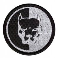 PITBULL ___ ŁATKA, NASZYWKA 6cm