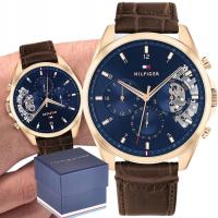 NOWY ORYGINALNY ZEGAREK MĘSKI Tommy Hilfiger 1710453 Baker Open Heart