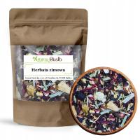 Herbata zimowa 100g Owocowa świąteczna herbatka Hibiskus z dodatkami