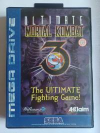 Ultimate Mortal Kombat 3, Sega Mega Drive, нет буклета