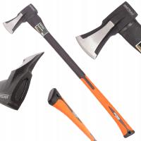 SIEKIERA ROZŁUPUJĄCA DO DREWNA Z TRZONKIEM FIBERGLASS KRAFT&DELE 3kg 84 cm