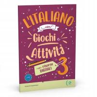 L'italiano con giochi e attivita 3, książka papierowa