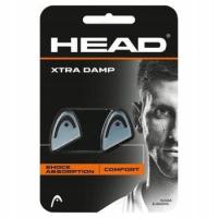 Vibrastop Head XTRA DAMP transparent/black x 2 szt.
