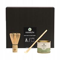 Zestaw Startowy do matchy Matcha Codzienna 30g Chasen Chashaku prezent świę