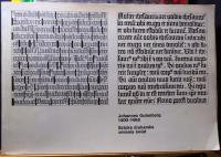 Johannes GUTENBERG 1400-1468 (Sztuka drukarska zmienia świat) [RFN 1970?]