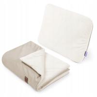 НАБОР ДЛЯ КОЛЯСКИ ПОДУШКА И ОДЕЯЛО ПЛЮШЕВЫЙ БАРХАТ