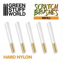 GSW 1655 Scratch Brush Set Refill - Hard nylon