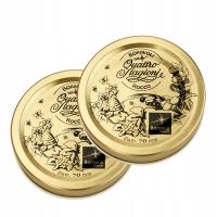 Nakrętki Bormioli Rocco Quattro Stagioni 7 cm do słoików 2 sztuki