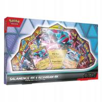 Zestaw kart Pokemon TCG: Salamence ex & Reshiram ex Premium Collection