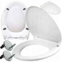 СИДЕНЬЕ ДЛЯ УНИТАЗА С МЕДЛЕННЫМ СИДЕНЬЕМ, ТВЕРДОЕ, ПРОЧНОЕ, СЪЕМНОЕ ДЛЯ УНИТАЗА, ВЫСОКОЕ КАЧЕСТВО