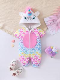 RAMPERS KOMBINEZON NIEMOWLĘCY JEDNOROŻEC WIELOKOLOROWYSHEIN 56-62