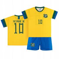 Komplet / strój piłkarski NEYMAR BRAZYLIA 10 rozm.152