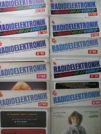 RADIOELEKTRONIK Audio-HI-FI-Video - 11 numerów 1989-93