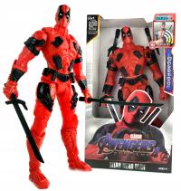 Zabawka Figurka Deadpool X-Men Światło Dzwięki POL