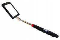 Lusterko inspekcyjne teleskopowe z diodą LED prostokąt 52x83mm 876mm PRAXER