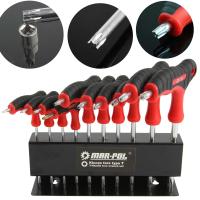 Набор гаечных ключей TORX T-Type T9-T50 10EL