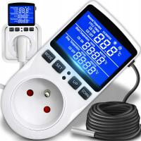 REGULATOR TEMPERATURY TERMOSTAT ELEKTRONICZNY CYFROWY POKOJOWY 16A 250V