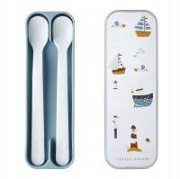 MEPAL 2 ŁYŻKI DO KARMIENIA MIO SAILORS BAY 108032065244 ŁYŻECZKI SZTUĆCE