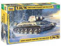 T-34/76 - Soviet Medium Tank Mod. 1943 Uralmash /1:35/ - ZVEZDA 3689