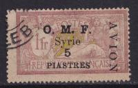 SYRIA protektorat francuski Mi 174 lotnicze (Michel 120,-€) RZADKOŚĆ!