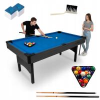 Duży Stół Bilardowy Zestaw Do Bilarda Bilard 6ft