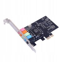 Звуковая карта PCI-E CMI8738 5.1-канальная карта