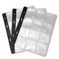 STRONY DO ALBUMU na dużej wielkości monety typ 12 SCHULZ 10szt