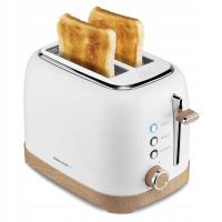 Toster PHILCO PHTA 3710W 950W 2KANAPKI STYLOWY DESIGN TIMER 7 Pozimów Biały