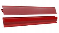 Ценовая полоса LS-39 990 мм красный цвет RAL 3000