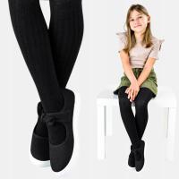 Noviti детские колготки черный хлопок