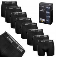 EVERLAST боксеры Мужские трусы хлопок черный набор 8 шт.