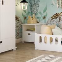 Прикроватная тумбочка MONTE с выдвижным ящиком: 7 доступных цветов