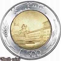 500 LIR 1989 WŁOCHY