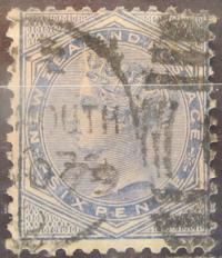 Nowa Zelandia stary znaczek (8/12