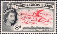 kol.bryt.Turks&Caicos QEII 8 d.