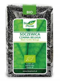 Soczewica czarna Beluga BIO 500g BIO PLANET