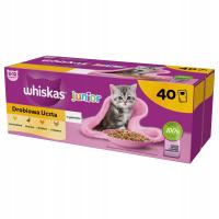 WHISKAS Junior куриное угощение 40x85g-влажный корм для котят, в желе