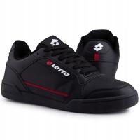 Buty męskie sportowe Lotto NANDU black/red