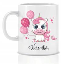 Единорог кружка для подарка имя ребенка 330 мл