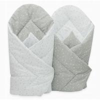 BECIK ДЕТСКИЙ РОЖОК ХЛОПОК ДВУСТОРОННИЙ УЗОРЫ!