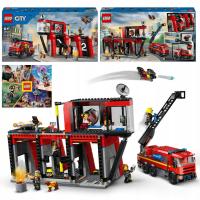 LEGO City пожарная часть пожарная машина пожарная машина 5 фигурок 60414