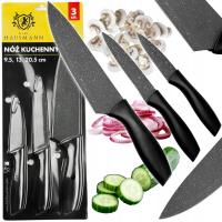 Набор кухонных ножей 3EL, нож шеф-повара для нарезки и очистки овощей