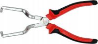 Szczypce zaciskowe Yato do złącz przewodów paliwowych 235 mm stal węglowa
