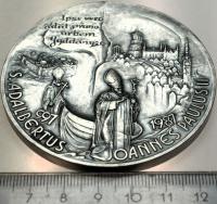 Medal 1987 Jan Paweł II Św. Wojciech 997 Adalbert Oliwa 1186 SREBRZONY