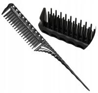 Расческа для волос 3 ряда парикмахерская профессиональная шпажка