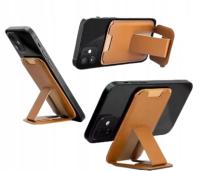 Magnetyczny portfel z podpórką i podstawką do wszystkich telefonów