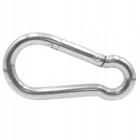 8x80 Karabińczyk Nierdzewny , Kwasoodporny A4 2szt